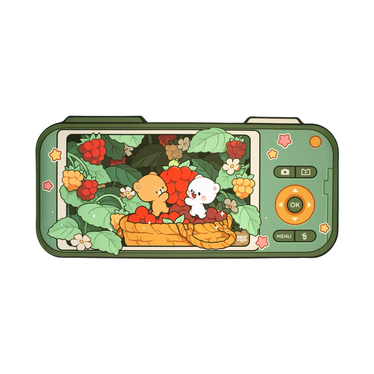 Berry Picking Desk Mat – Milkmochabear