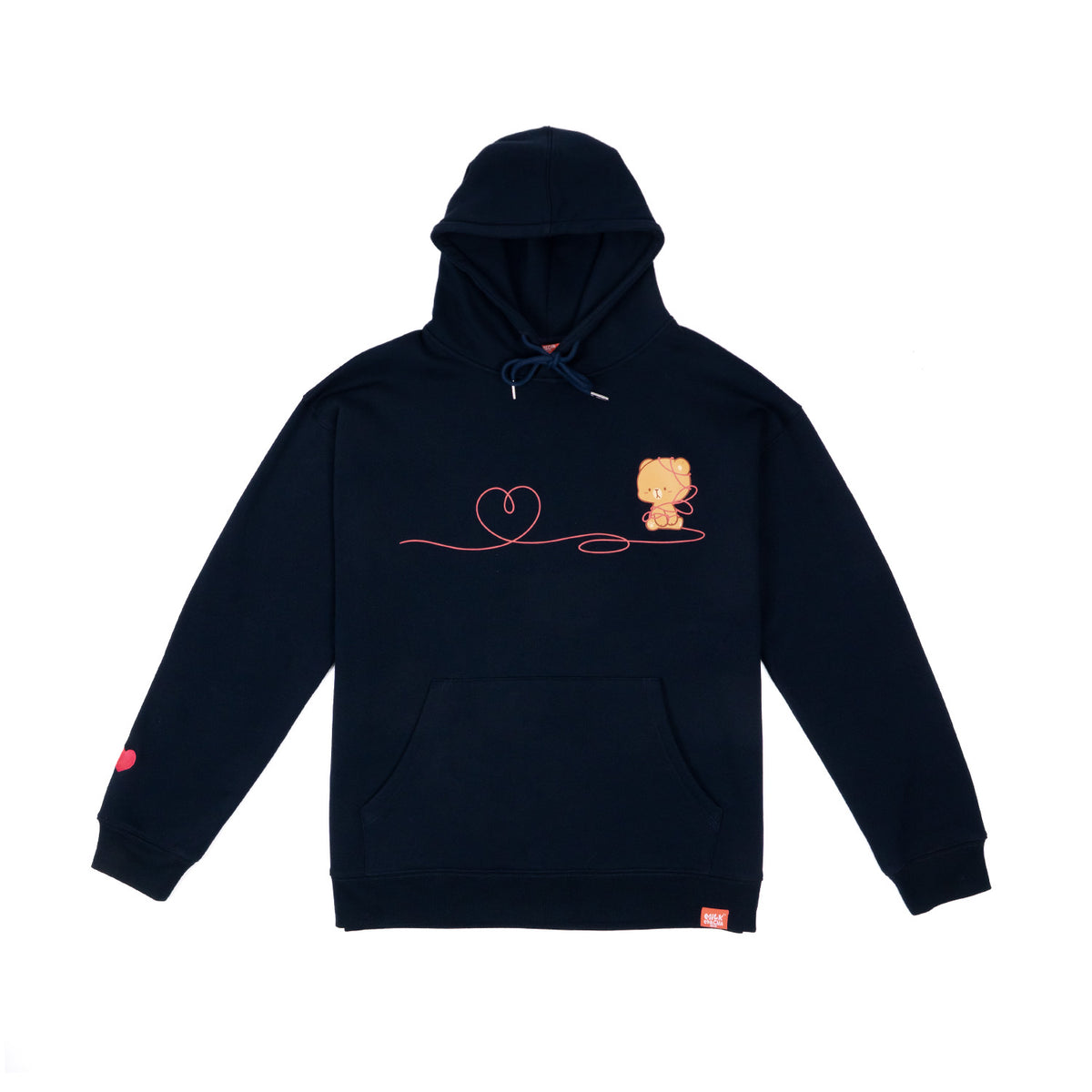 Red String Hoodie - Mocha – Milkmochabear