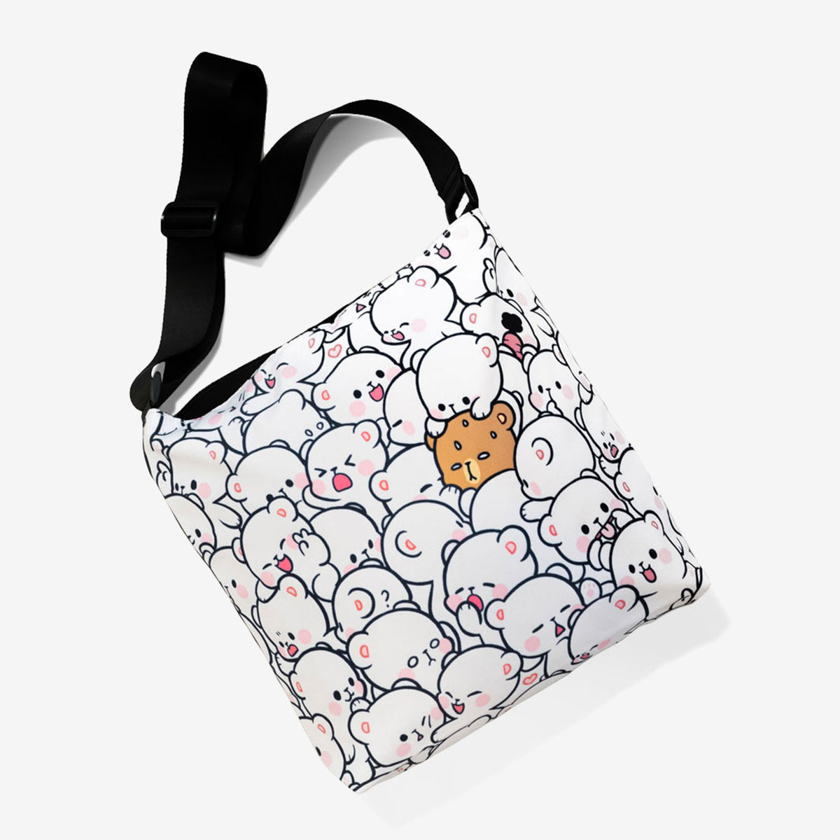 Overwhelmed Cross Body Bag Milkmochabear