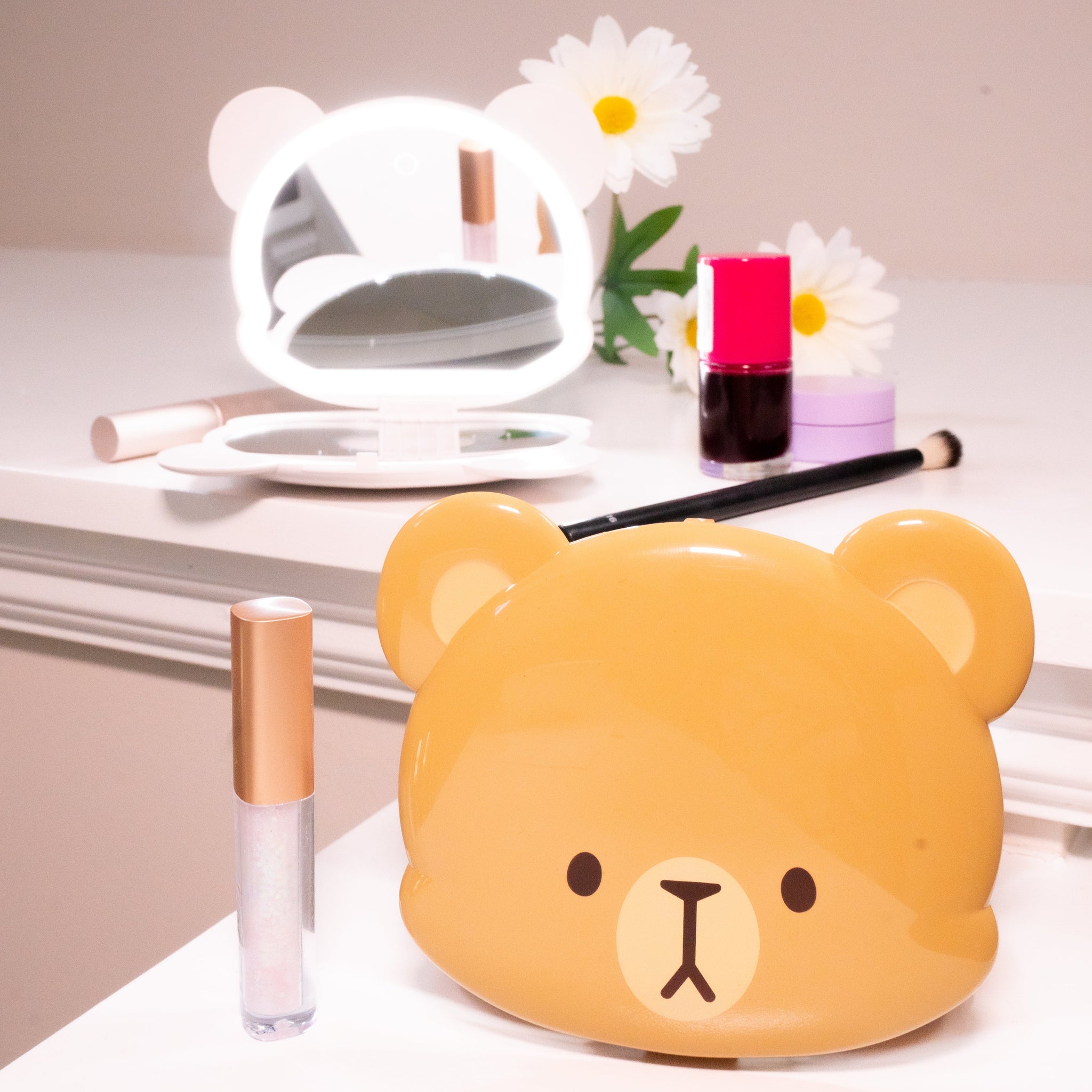 ◆ Milky Bear Fancii x Milkmochabear Milk LED Mirror