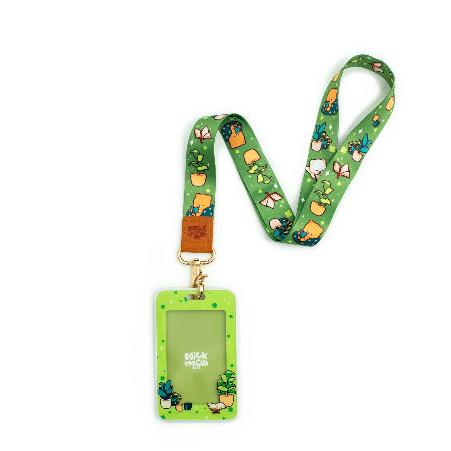 Card Holder and Lanyard - Clover Milkmochabear Card Holder and Lanyard - Clover Milkmochabear