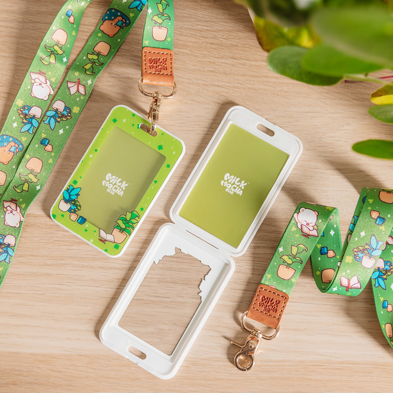 Card Holder and Lanyard - Clover Card Holder and Lanyard - Clover
