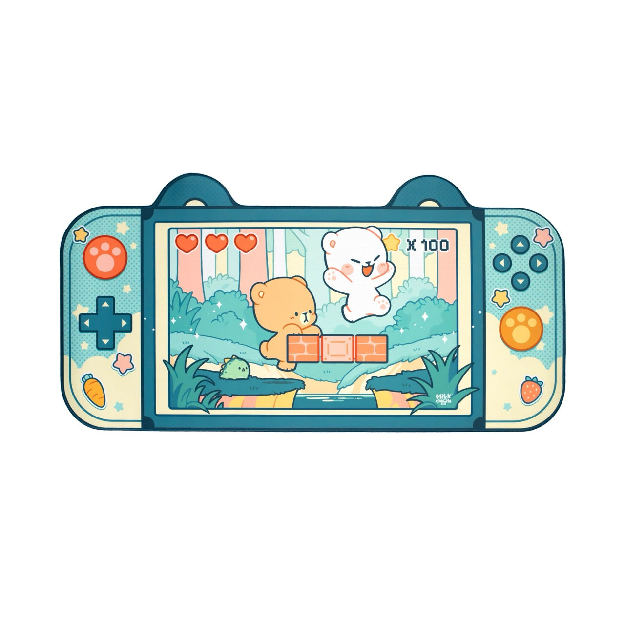 Level Up Desk Mat – Milkmochabear