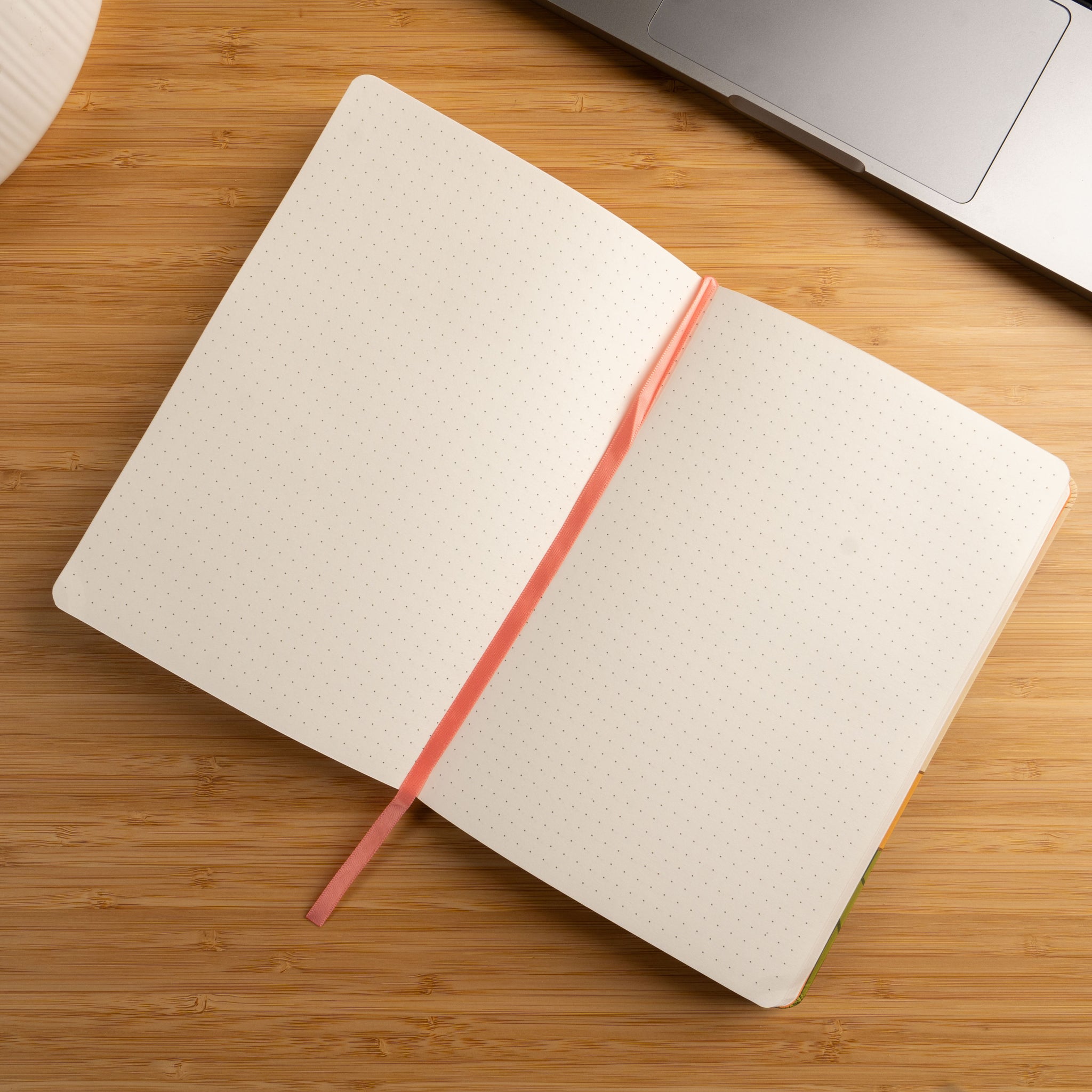 Bee Happy Dot Grid Notebook – Milkmochabear