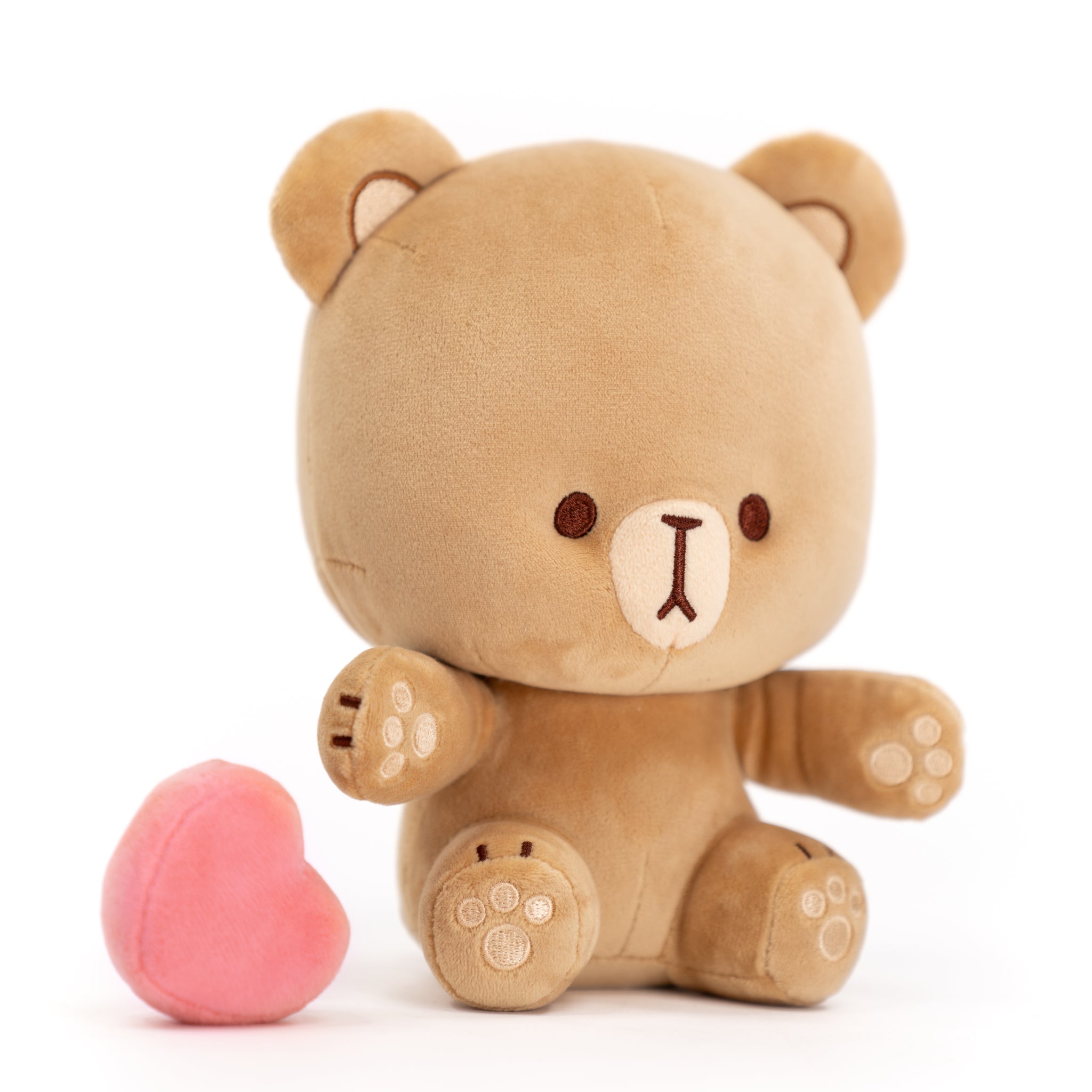 Mocha Heart Plush – Milkmochabear