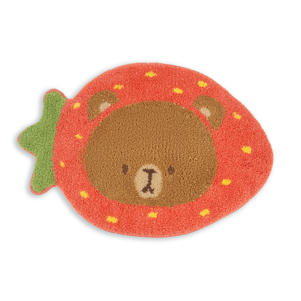Mocha Strawberry Rug β Milkmochabear