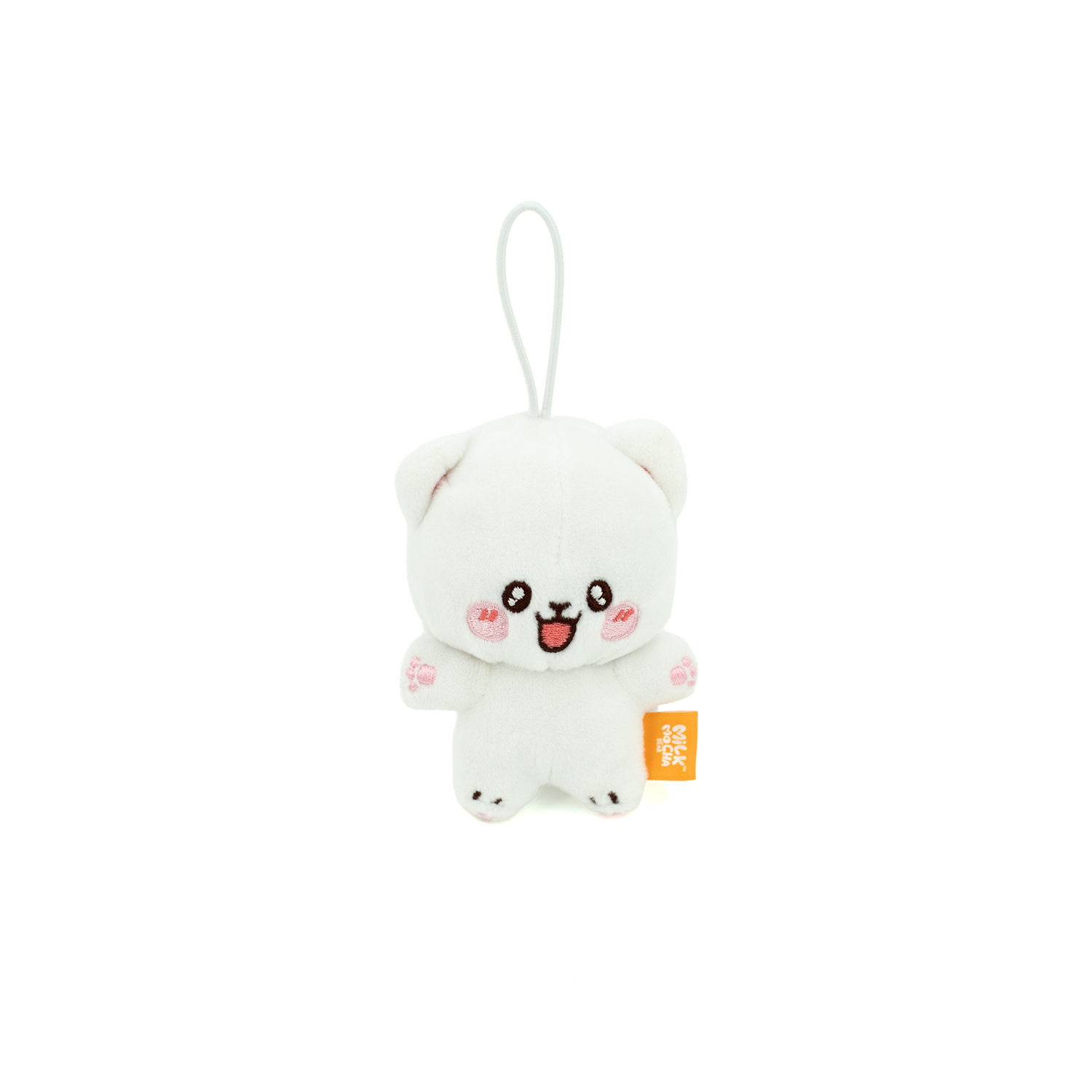 Excited Milk Mini Plush Keychain – Milkmochabear