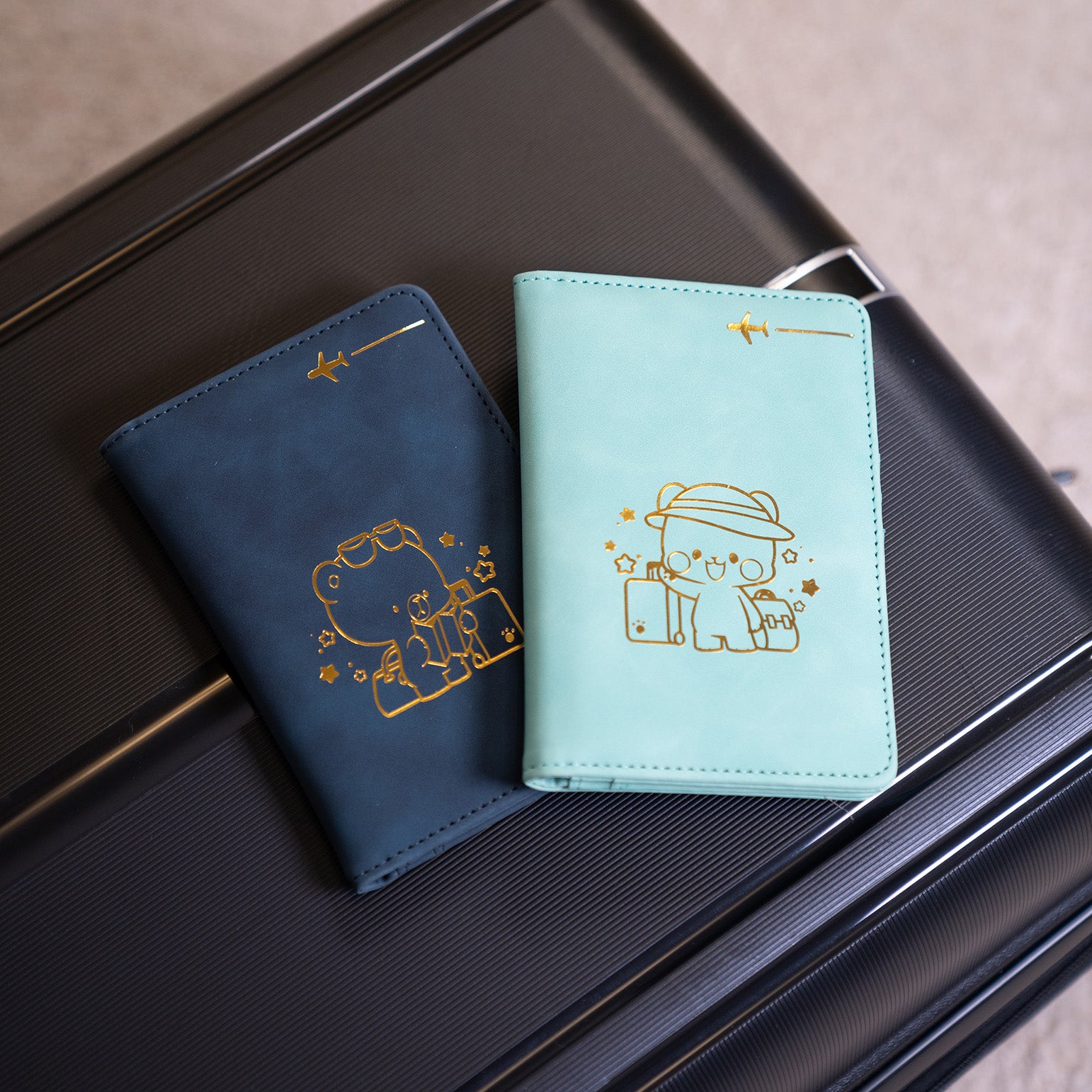 Travel Passport Wallets Set – Milkmochabear