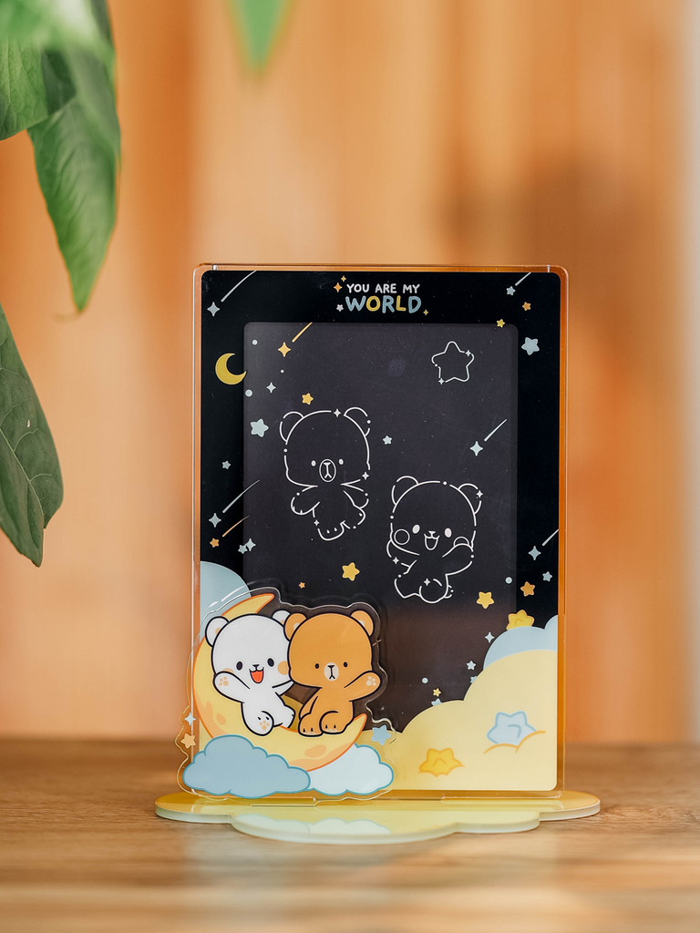 You Are My World Acrylic Photo Standee – Milkmochabear