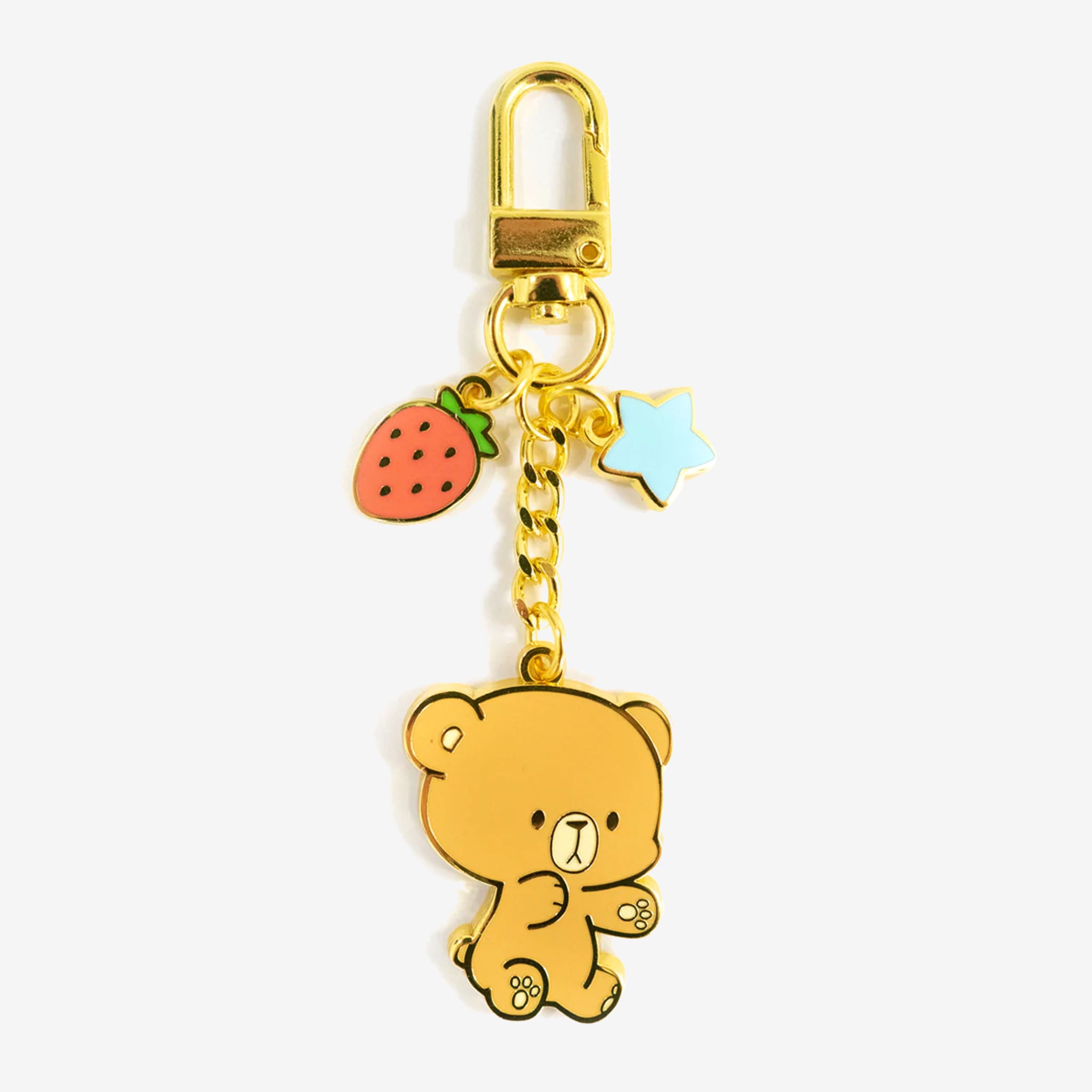 Enamel Keychain - Mocha – Milkmochabear