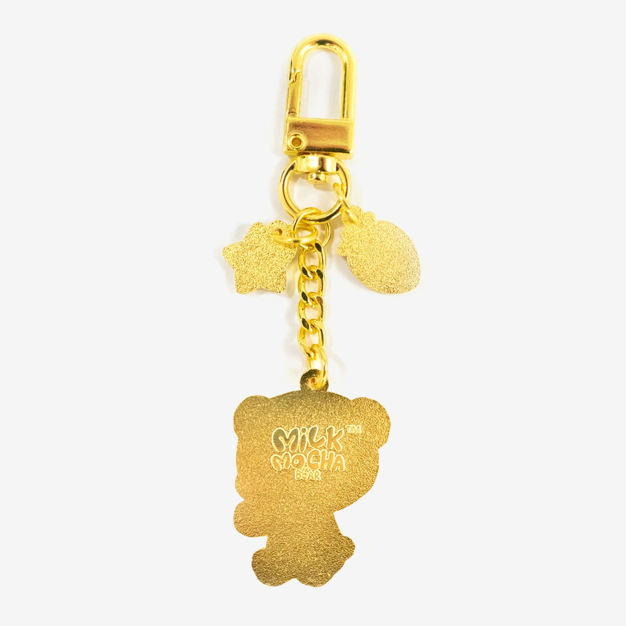 Mohawk Key Chain Enamel Keychain - Mocha – Milkmochabear