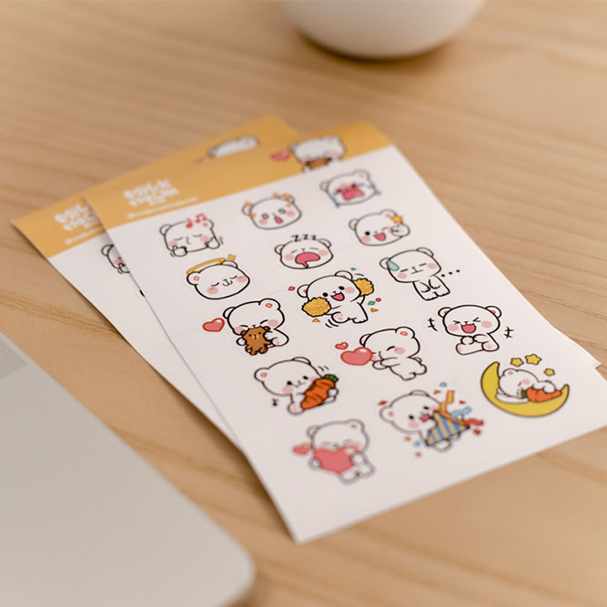 Sticker Pack - Milk 1st Edition – Milkmochabear